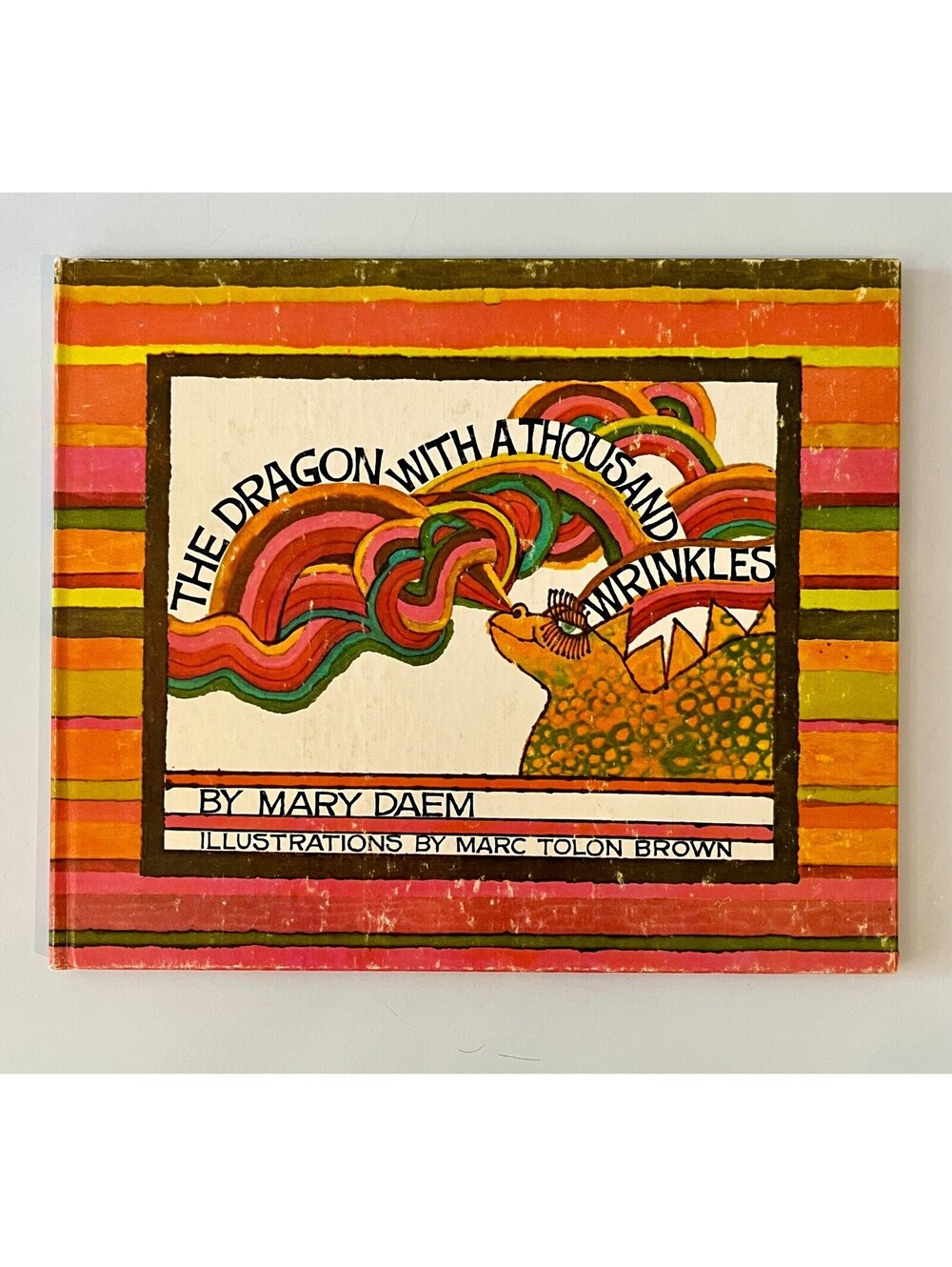 The Dragon With A Thousand Wrinkles by Mary Daem Vintage Children's Book 1971